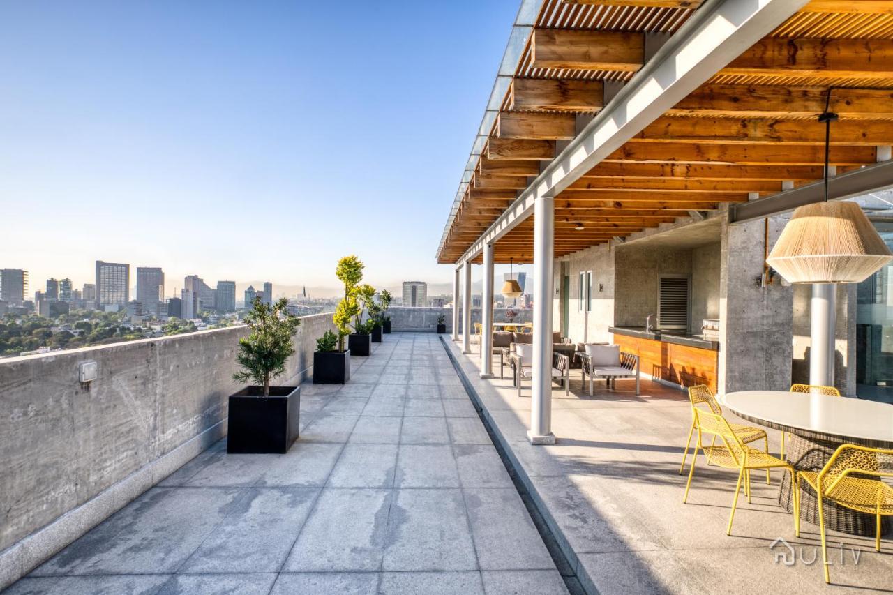 Uliv Polanco Aparthotel Mexico City Exterior photo